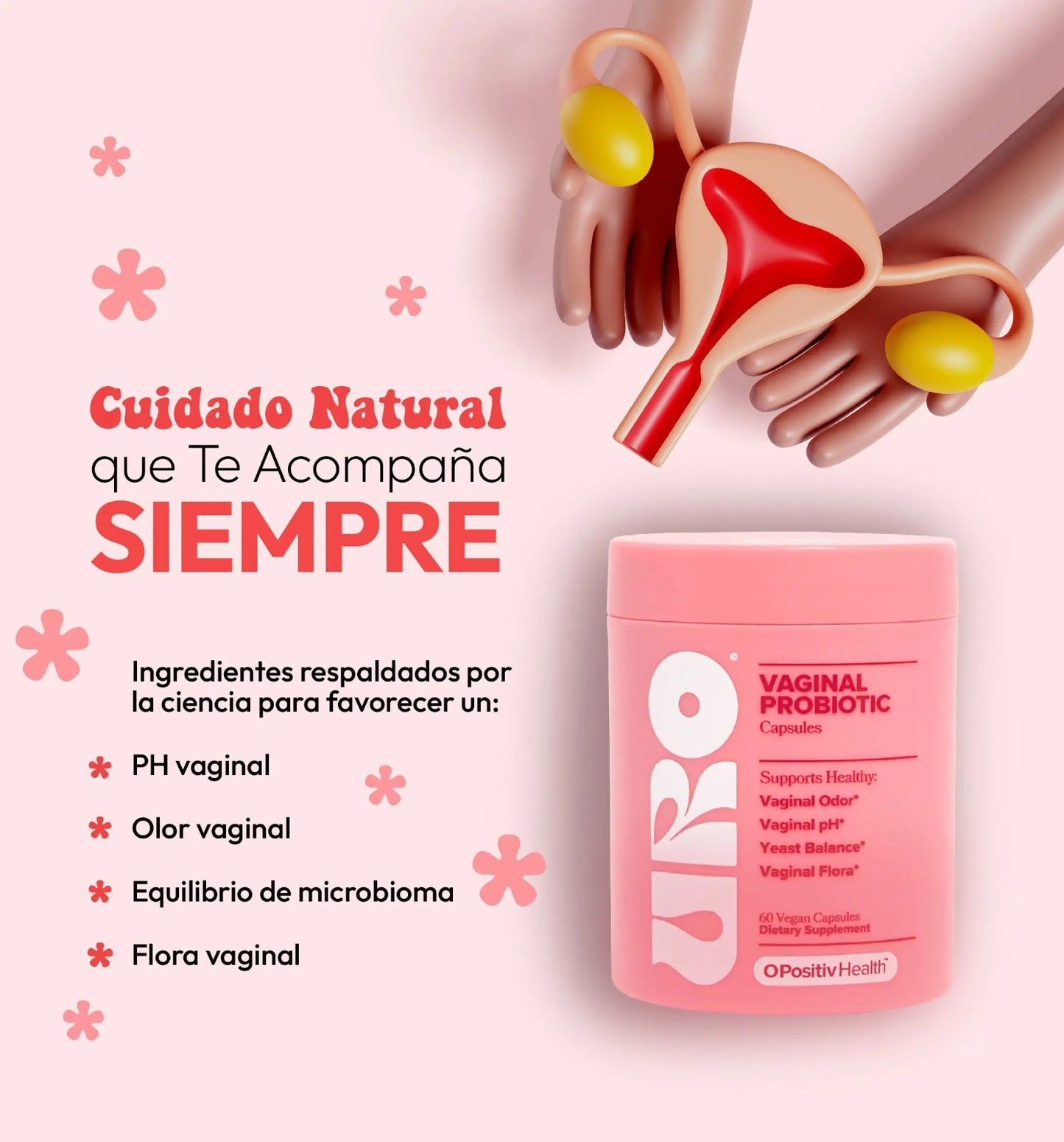 URO - PROBIÓTICO ÍNTIMO FEMENINO 🍓