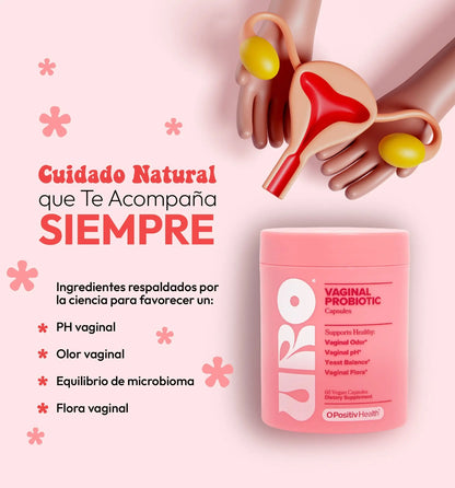 URO - PROBIÓTICO ÍNTIMO FEMENINO 🍓