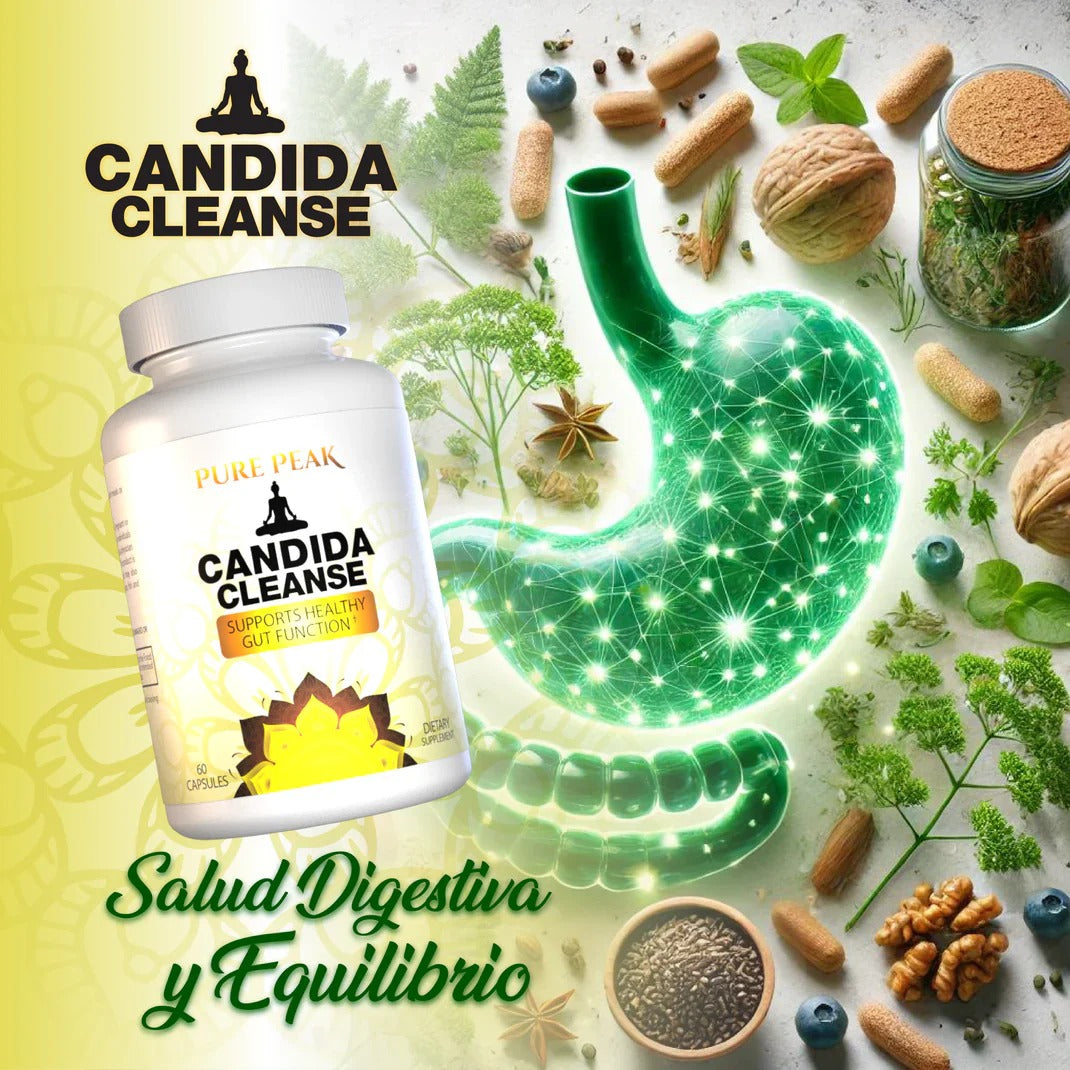 CANDIDA CLEANSE PREMIUM - Desintoxicación intestinal y colon